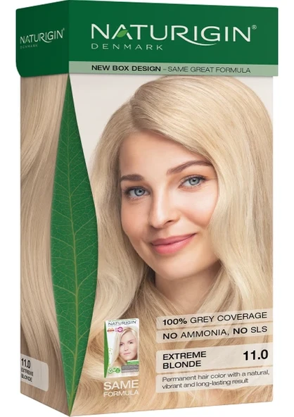 Naturigin Organik İçerikli Saç Boyası Çok Açık Sarı 11.0