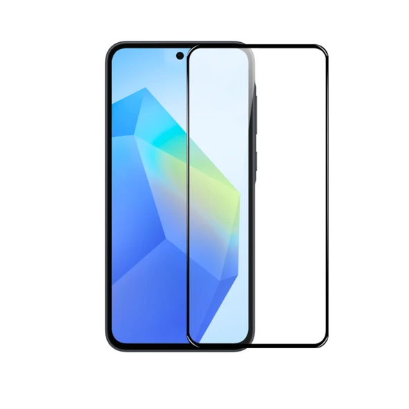 Samsung Galaxy A26 Uyumlu 5D Glass Temperli Cam Ekran Koruyucu (Siyah) ürün görseli 1