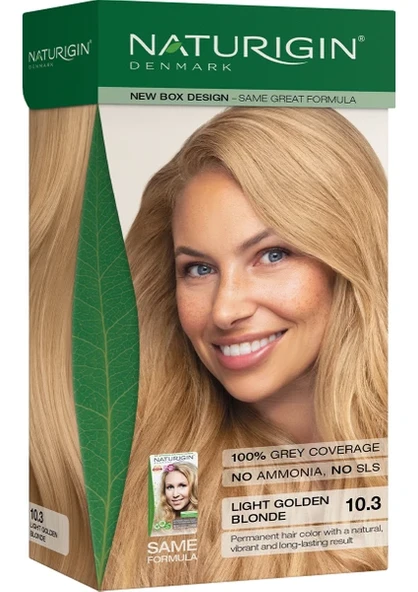 Naturigin Saç Boyası Açık Altın Sarısı 10.3
