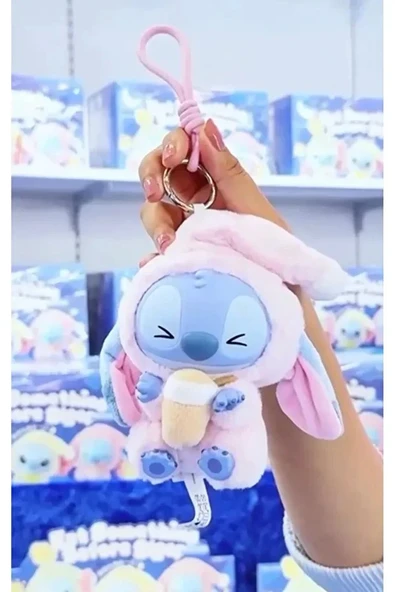 Stitch Sürpriz Anahtarlık Yeni Trend labubu model sürpriz kutusunda Rasgele Model 1 Adett - 4