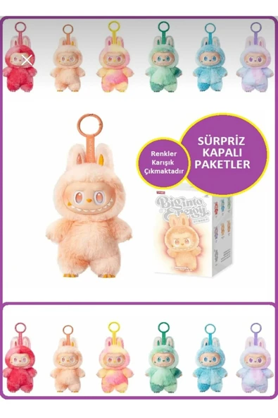 Labubu Süpriz Paket Oyuncak 16 Cm Kutulu Labubu Figür (HEDİYELİ) ŞEFFAF KUTULU - 4