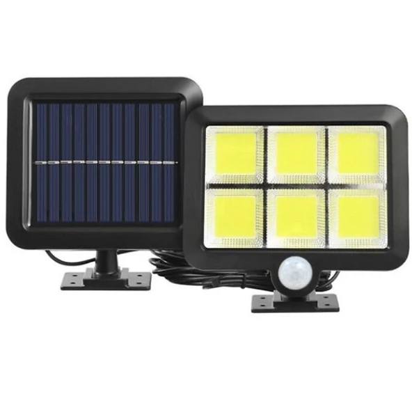 Güneş Enerjisi Panelli 6 LED Bahçe Aydınlatma - 2