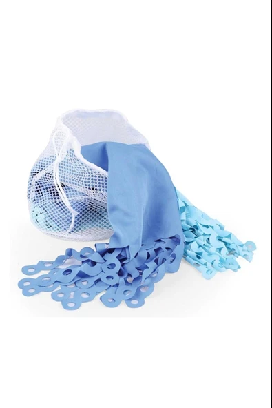 3 ADET Eşarp, Yazma Ve Şal Yıkama Filesi - 2