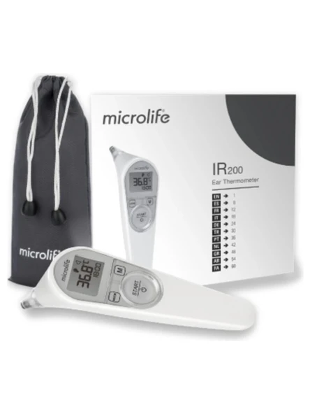 Microlife IR200 Kulaktan Ölçer Derece - 4