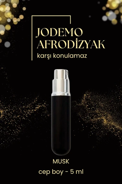 2 Adet Afrodizyak Etkili Erkek Parfüm Cep Boy Musk 5ml