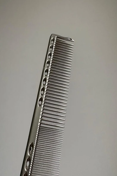 Trina Alüminyum Saç Tarağı Premium 19,5 cm Gümüş Renk - Resim 2