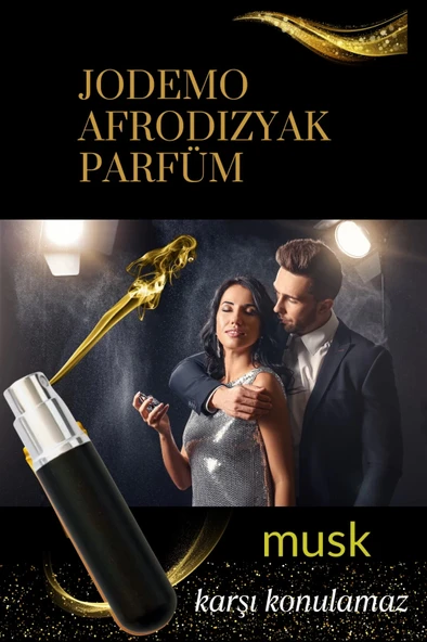 Afrodizyak Etkili Erkek Parfüm Cep Boy Musk 5ml - 1