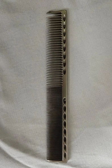 Trina Alüminyum Saç Tarağı Premium 19,5 cm Gümüş Renk - Resim 3