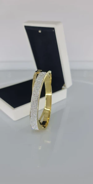 Elit Çelik  Kelepçe Bilezik C044-1 - Resim 2