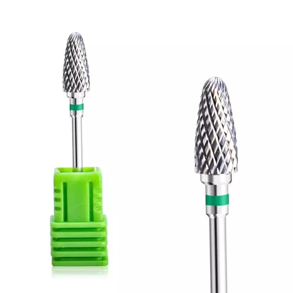 Çelik Freze Törpü Ucu Yeşil Çin ürün görseli