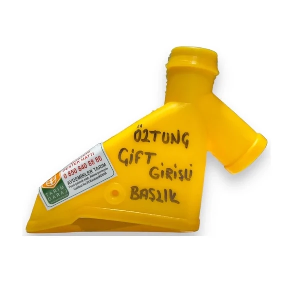 Öztunç Hububat Mibzer Gübre ve Tohum Çift Girişli Kafa-6 Adet - Resim 5