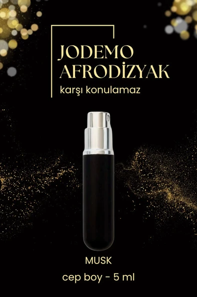 2 Adet Afrodizyak Etkili Erkek Parfüm Cep Boy Musk + Fresh 5ml - 5