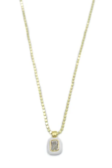 Ezme Zincir Kolye - 60 cm - Altın - 1