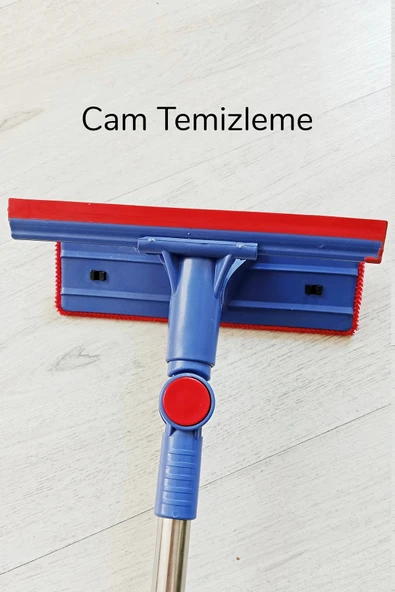 Çok Amaçlı Pratik Cam Temizleyici Kıl Tüy Toplayıcı Halı Kanepe Koltuk Temizleyici Döner Başlıklı - 3