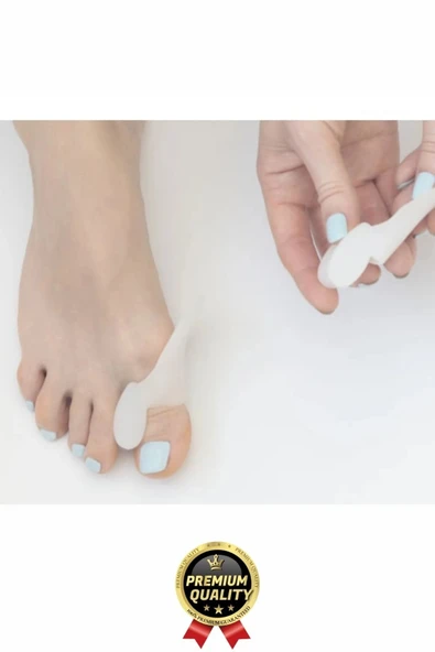 Yüksek Kalite Yumuşak Halluks Valgus Makaralı Bunyon Silikon Ayak Başparmak Kemik Koruyucu 1 Çift - 3
