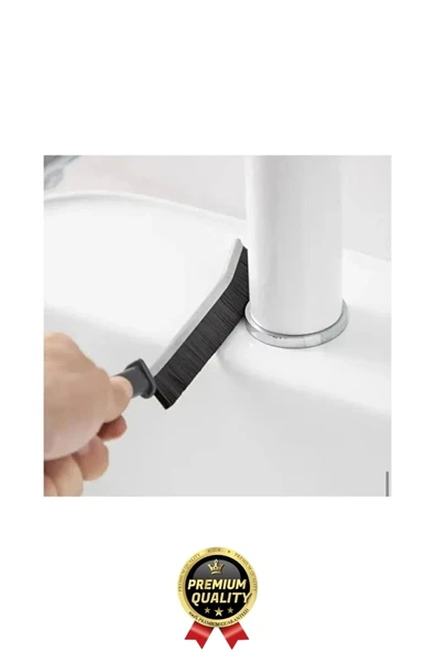 Çok Amaçlı Dayanıklı Pratik Banyo Mutfak Lavabo Ocak Derz Arası İnce Detay Temizlik Fırçası 1 Adet - 5