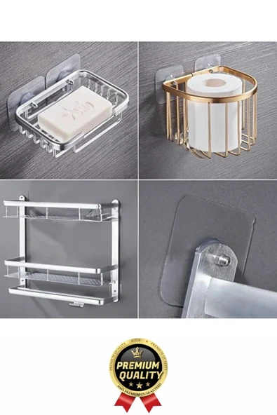 Süper Sağlam İz bırakmaz Çerçeve Tablo Banyo Mutfak Ultra Güçlü Yapışkanlı Çivisiz Askı 2 Adet - 7