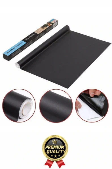 Özel Üretim Öğrenci Yazılabilir Silinebilir Yapışkanlı Büyük Boy Tahta Sticker Blackboard Rulo Pano - 4