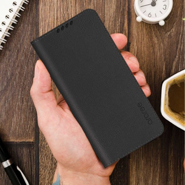 Galaxy Note 20 Ultra Kılıf Araree Mustang Diary Kılıf Siyah - 5
