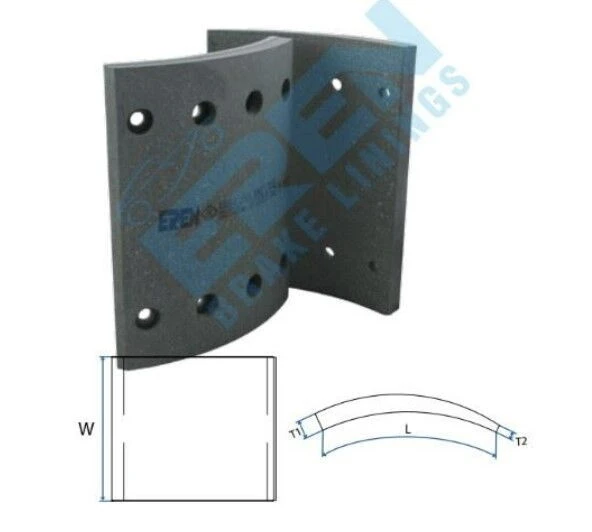 KAMPANA BALATA JUMBO TREYLER 4 DELIK FULLORGANIK ürün görseli