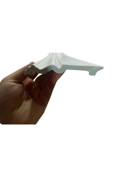 12cmx240cm 1 Adet Bayburt PVC Süpürgelik Suya Neme Dayanıklı Parke Seramik Salon Mutfak Süpürgeliği - 4