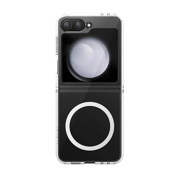 Samsung Galaxy Z Flip 6 Kılıf Kamera Korumalı M-safe Sert PC Porto Kapak - Resim 7