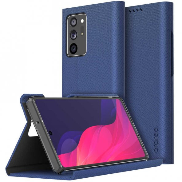 Galaxy Note 20 Ultra Kılıf Araree Bonnet Kılıf Pembe - 3