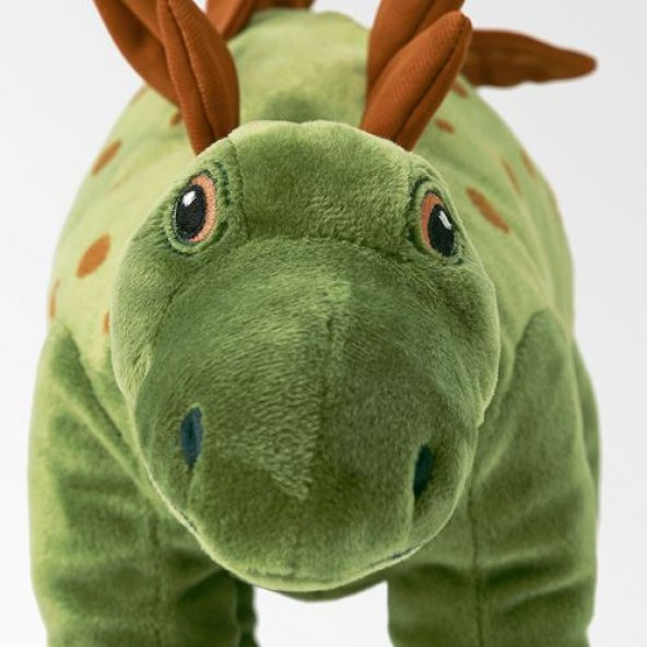 Yumuşak, Peluş Oyuncak 50 cm Yeşil Dinazor Oyuncak Çocuk - 3