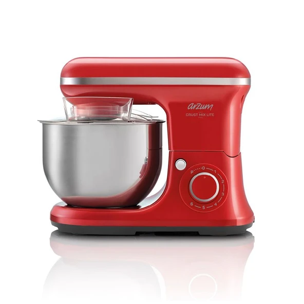 Arzum AR1189-03 Kırmızı Crust Mix Lite Stand Mikser ürün görseli