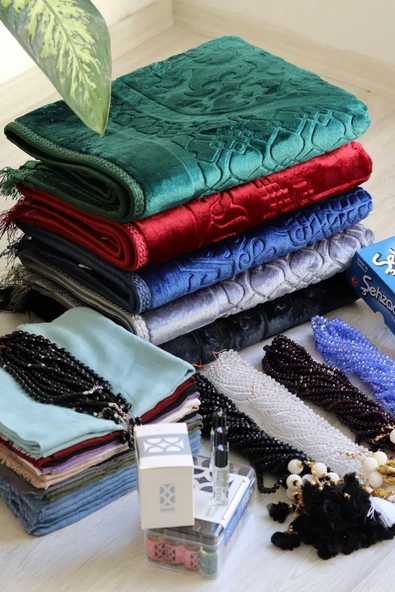 Hac Ve Umre Lüks Hediyelik Seti S1035 10 kişilik - Resim 2