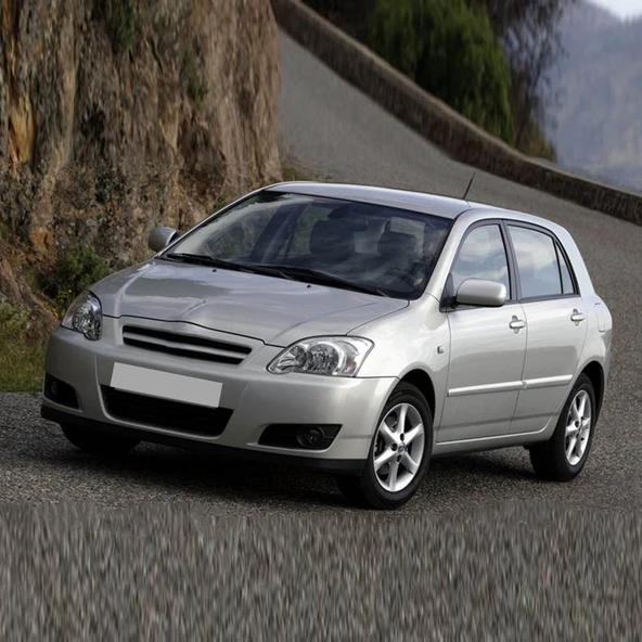 Toyota Corolla HB 2002-2006 Sol Sürücü Tarafı Güneşlik Gri Renk - Resim 2