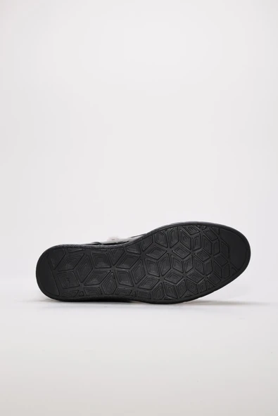 Hakiki Deri Kürklü  Kadın Klasik Bot 411KZA995 - Resim 10