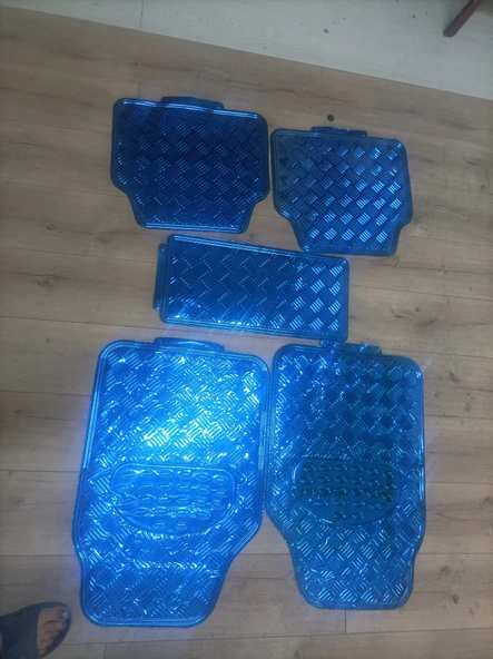 Nikelaj kırmızı spor paspas seti - Resim 3