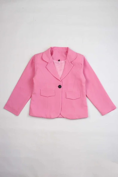 ESİLA KİDS Kız Çocuk Ceket Pembe Renkli 3-9 Yaş - Resim 7