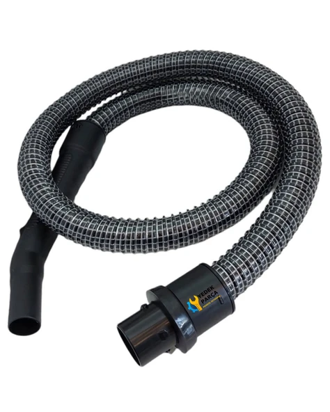 Nilfisk Uyumlu HDS 1010 Süpürge Çelik Telli Emiş Hortumu Başlığı Borusu - Resim 2