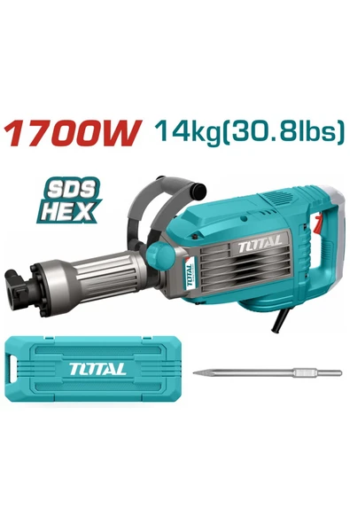 Total SDS HEX Kırıcı Hilti 1700 Watt TH217068 ürün görseli