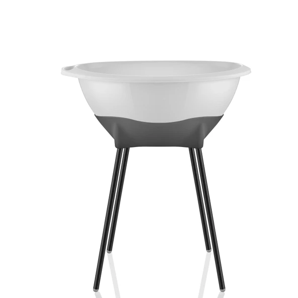 Babyjem Elegant Yenidoğan Bebek Banyo Küvet Seti Kum Beji - 5