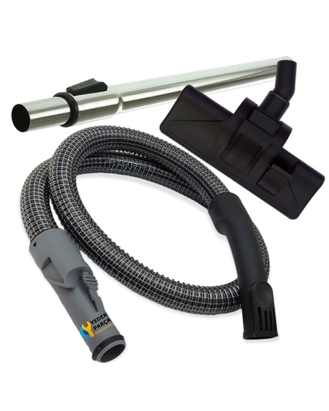 Zelmer Uyumlu V819.5SK-62 Elektrikli Süpürge Boru Emici Çelik Telli Hortum Seti ürün görseli