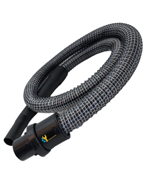 Nilfisk Uyumlu HDS 1010 Süpürge Çelik Telli Emiş Hortumu Başlığı Borusu - Resim 4