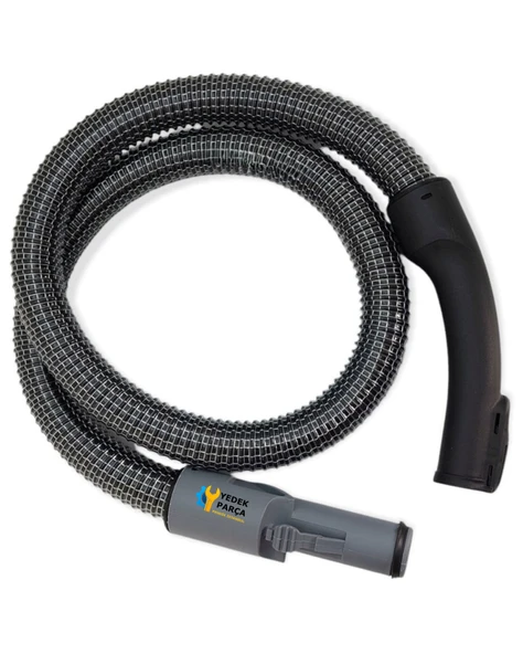 Zelmer Uyumlu V819.5SK-62 Elektrikli Süpürge Boru Emici Çelik Telli Hortum Seti - Resim 3