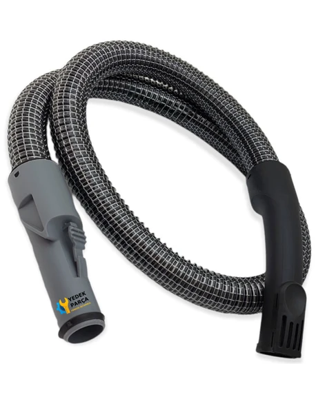 Zelmer Uyumlu V819.5SK-62 Elektrikli Süpürge Boru Emici Çelik Telli Hortum Seti - Resim 2