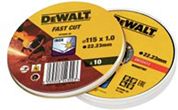 Dewalt Dt3506 115x1.0 Mm Inox Kesici Disk 10'lu
