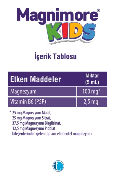 Magnimore Kids Şurup 200 ml - Resim 3
