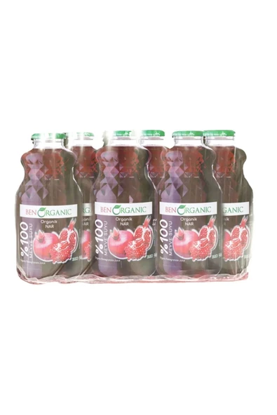 Benorganic Organik Nar Suyu 6x1Lt ürün görseli