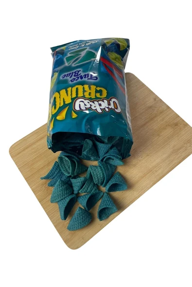 MUMCU KURUYEMİŞLERİ Cricksy Crunch Turco Blue Ekşi-acı Soslu Cips 10 lu paket - 6