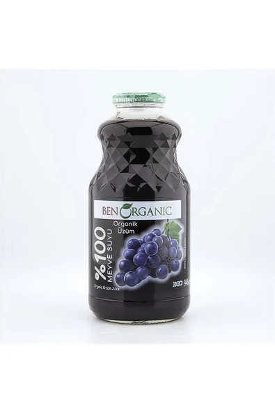Benorganic Organik Üzüm Suyu 946 Ml ürün görseli
