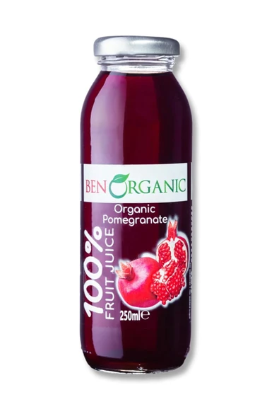Benorganic BEN ORGANİC NAR SUYU 250 ML - 2'Lİ - 2