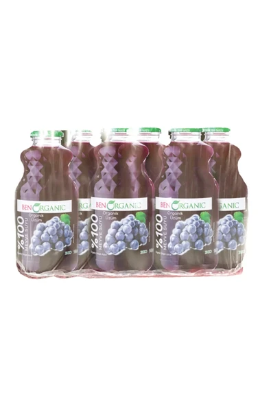 Benorganic Organik Üzüm Suyu 6 X 1 LT ürün görseli
