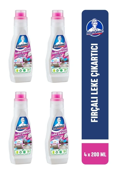 Highgenic Fırçalı Leke Çıkarıcı 4 X 200 Ml