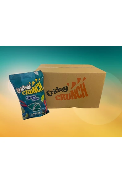 MUMCU KURUYEMİŞLERİ Cricksy Crunch Turco Blue Ekşi-acı Soslu Cips 10 lu paket